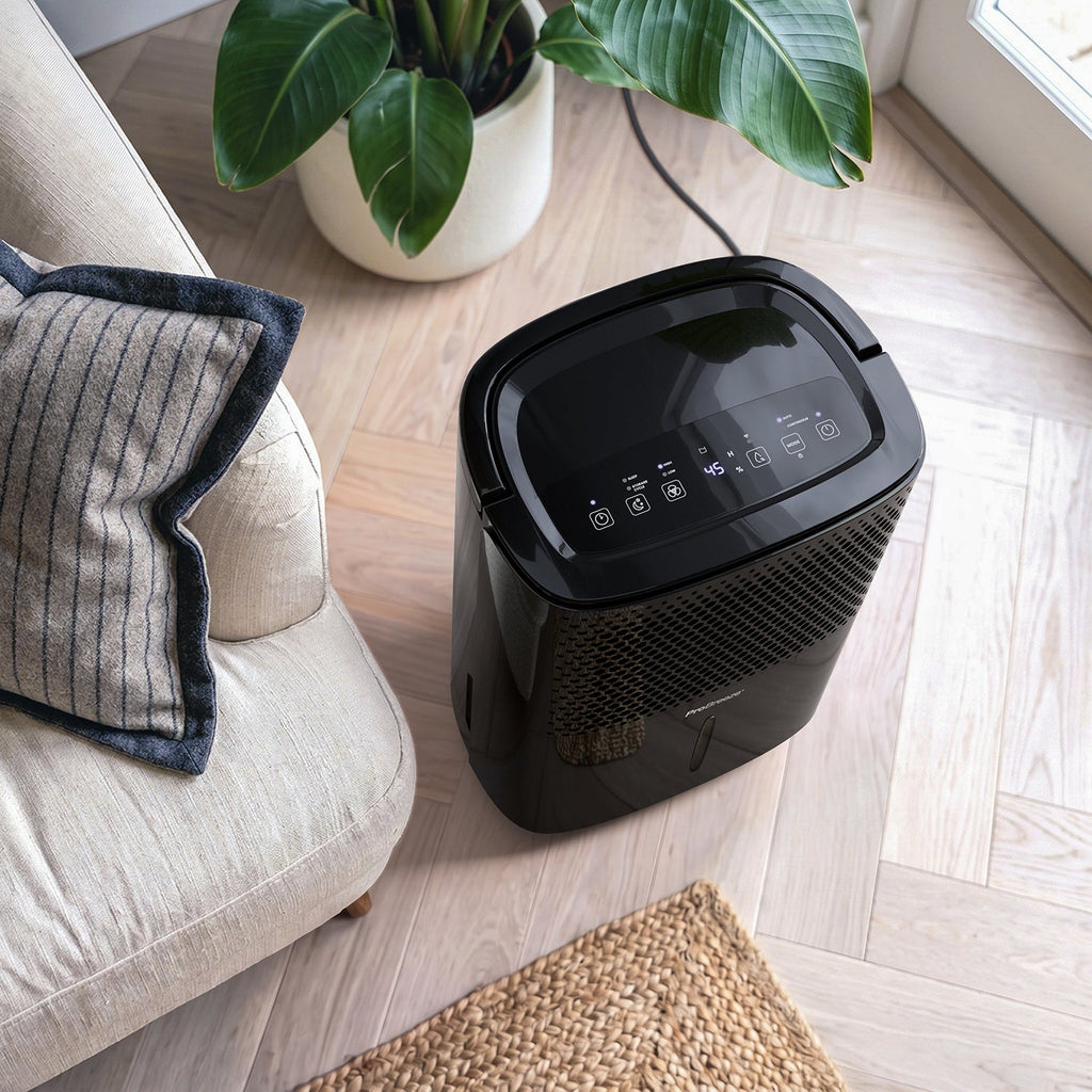 12L Dehumidifier with Built-in Humidistat - Black