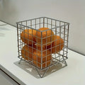 Chrome Wire Worktop Storage Basket