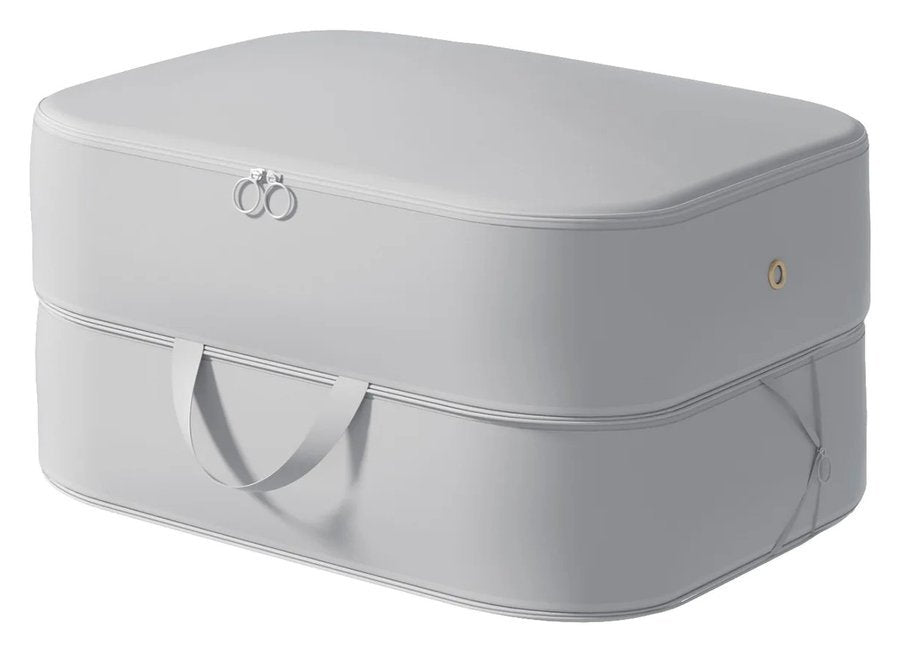 Grey Compression Clothes Storage Box