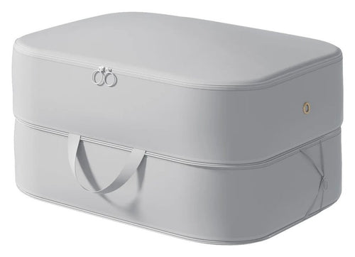 Grey Compression Clothes Storage Box